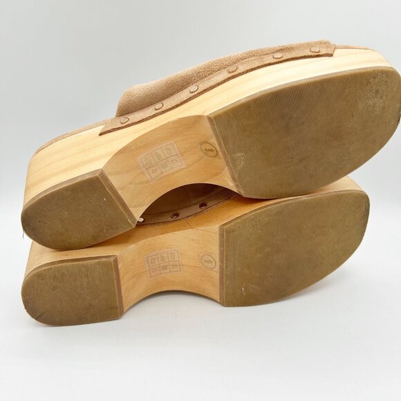 Dolce Vita Dorado Suede Mule Clog Style Open Toe Size 9 Women's - Picture 5 of 5